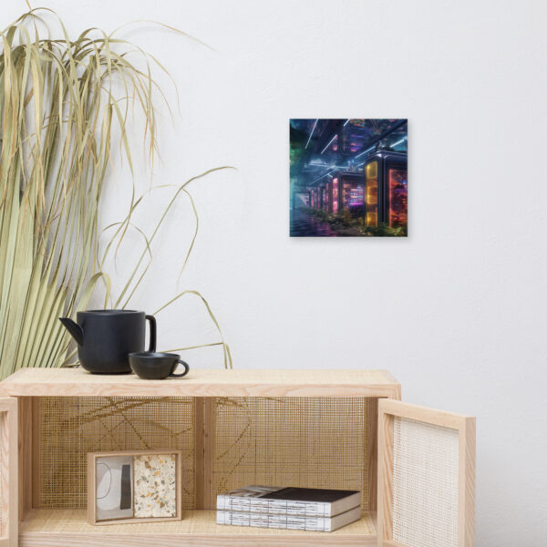 Verdant Resilience: Nature’s Embrace Over Technological Remnants Print Eight - Image 19