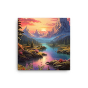Whispering Wilderness: A Collection of Majestic Landscapes Print Two