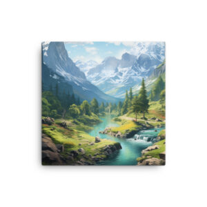 Whispering Wilderness: A Collection of Majestic Landscapes Print Seven