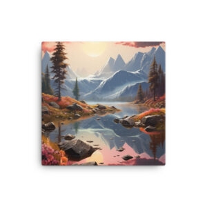 Whispering Wilderness: A Collection of Majestic Landscapes Print Fifteen