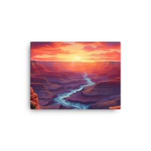Canyon Reverie: A Collection of Sunsets Print One