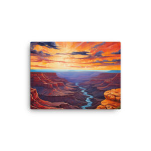 Canyon Reverie: A Collection of Sunsets Print Four