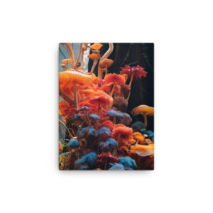 Fungal Fantasia: A Collection of Enthralling Mushroom Magic Print One