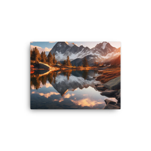 Alpine Majesty: A Collection of Breathtaking Mountain Sunsets Print Sixteen