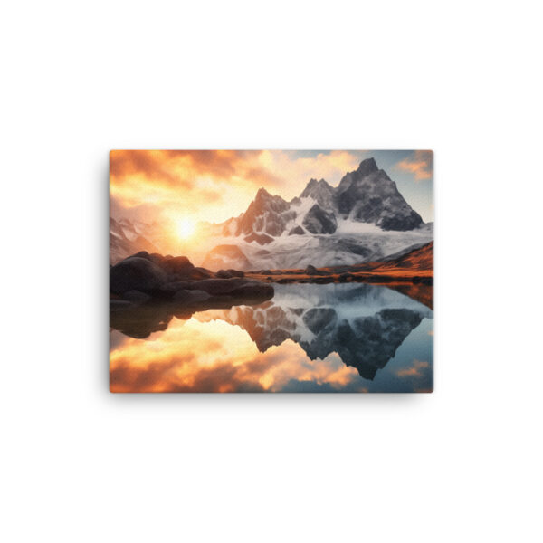 Alpine Majesty: A Collection of Breathtaking Mountain Sunsets Print Twenty-One
