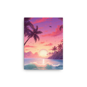 Tropical Twilight: A Collection of Luminous Beach Sunsets Print Seven