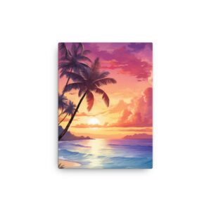 Tropical Twilight: A Collection of Luminous Beach Sunsets Print Eight