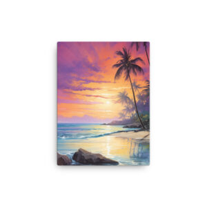 Tropical Twilight: A Collection of Luminous Beach Sunsets Print Ten