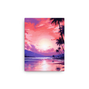 Tropical Twilight: A Collection of Luminous Beach Sunsets Print Eleven