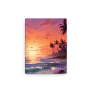 Tropical Twilight: A Collection of Luminous Beach Sunsets Print Thirteen
