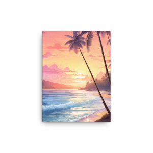 Tropical Twilight: A Collection of Luminous Beach Sunsets Print Fourteen