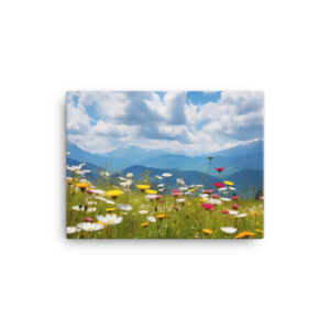 Meadow Whispers: A Collection of Vibrant Mountain Meadows Print Twelve