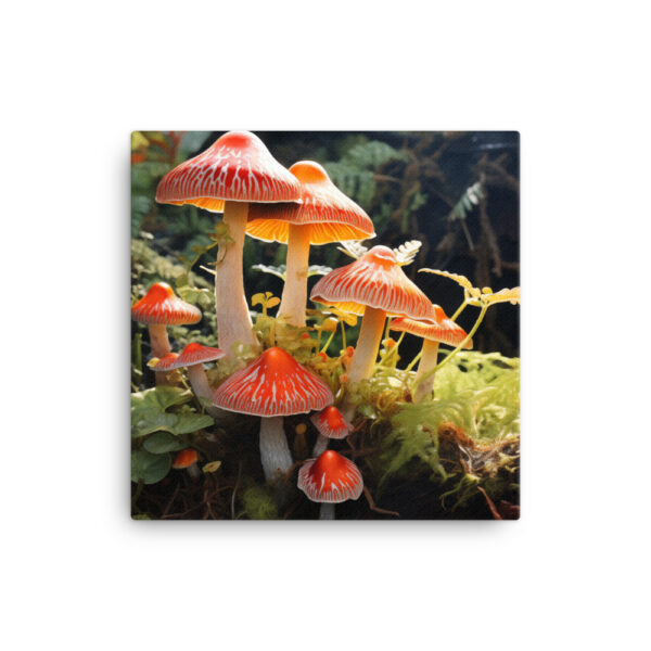 Mystical Mycelium: A Collection of Enchanted Forest Fungi Print Three - Image 2