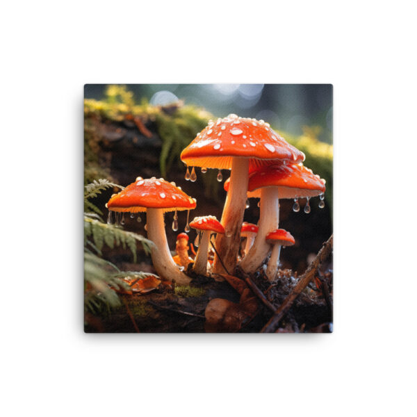 Mystical Mycelium: A Collection of Enchanted Forest Fungi Print Four - Image 2