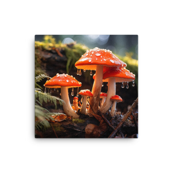 Mystical Mycelium: A Collection of Enchanted Forest Fungi Print Seven - Image 2
