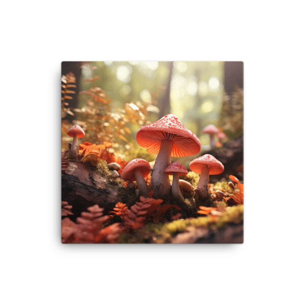 Mystical Mycelium: A Collection of Enchanted Forest Fungi Print Eight - Image 2