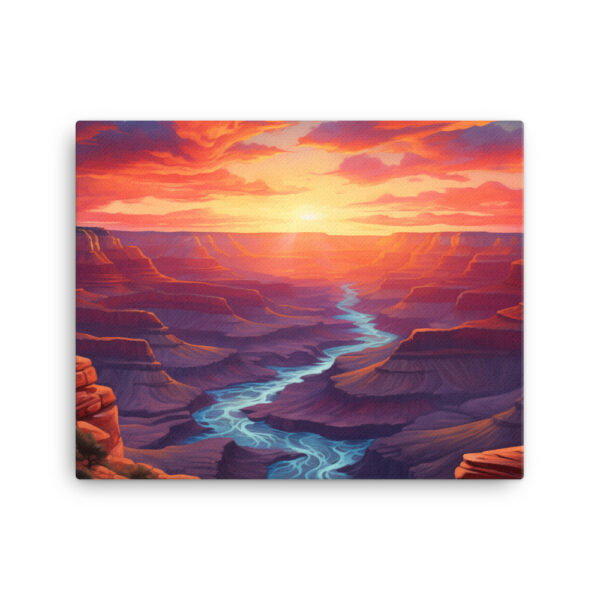 Canyon Reverie: A Collection of Sunsets Print One - Image 2