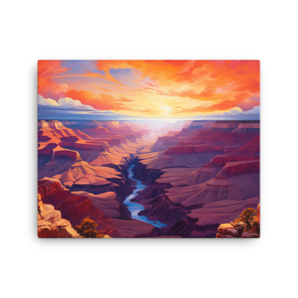 Canyon Reverie: A Collection of Sunsets Print Two - Image 2