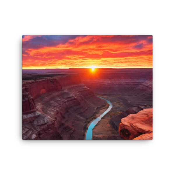 Canyon Reverie: A Collection of Sunsets Print Five - Image 2