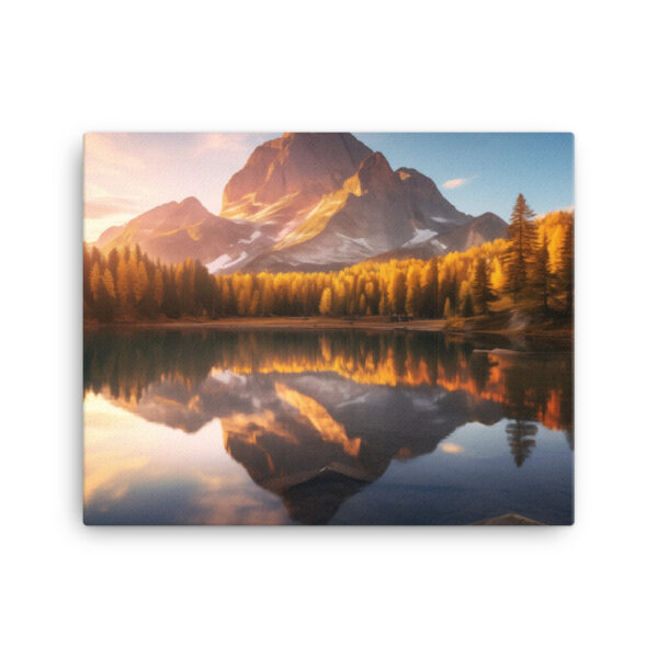 Alpine Majesty: A Collection of Breathtaking Mountain Sunsets Print Nineteen - Image 2