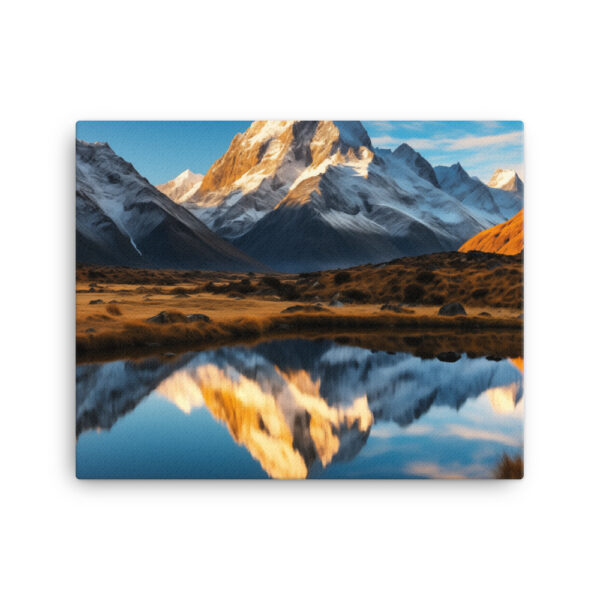 Alpine Majesty: A Collection of Breathtaking Mountain Sunsets Print Twenty-Four - Image 2