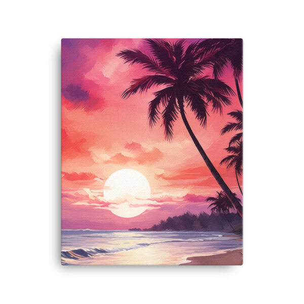 Tropical Twilight: A Collection of Luminous Beach Sunsets Print One - Image 2