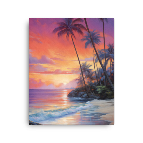 Tropical Twilight: A Collection of Luminous Beach Sunsets Print Two - Image 2