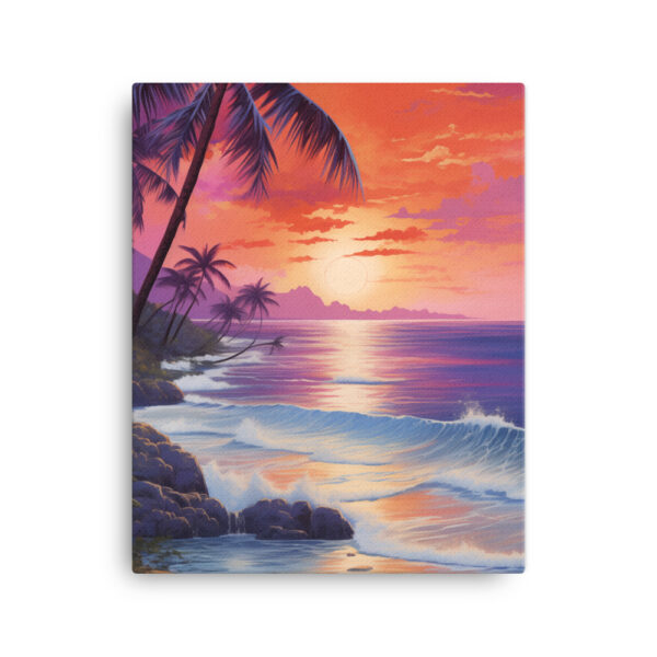 Tropical Twilight: A Collection of Luminous Beach Sunsets Print Three - Image 2