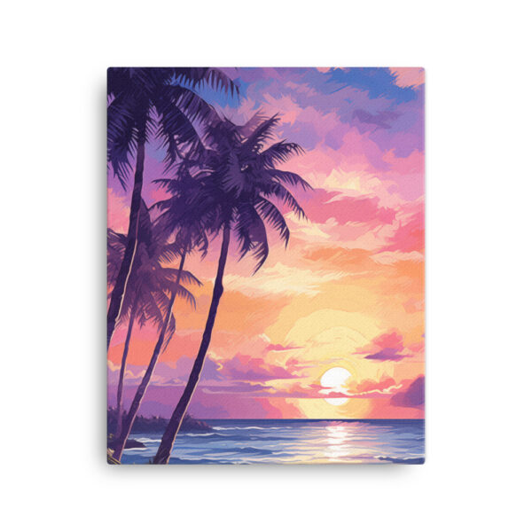 Tropical Twilight: A Collection of Luminous Beach Sunsets Print Five - Image 2
