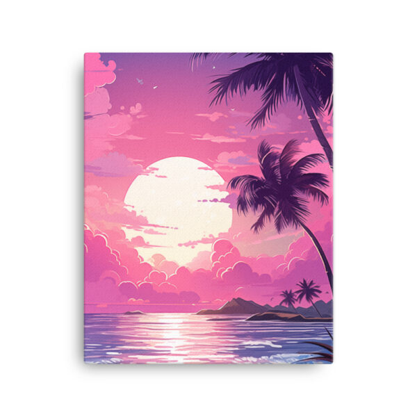 Tropical Twilight: A Collection of Luminous Beach Sunsets Print Sixteen - Image 2