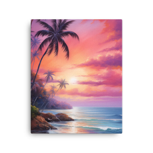 Tropical Twilight: A Collection of Luminous Beach Sunsets Print Nineteen - Image 2