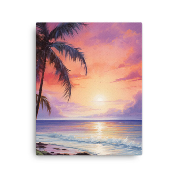 Tropical Twilight: A Collection of Luminous Beach Sunsets Print Twenty - Image 2
