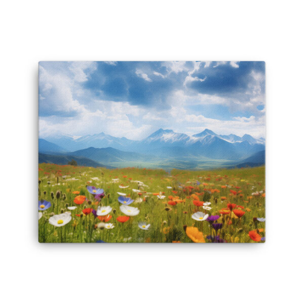 Meadow Whispers: A Collection of Vibrant Mountain Meadows Print Ten - Image 2