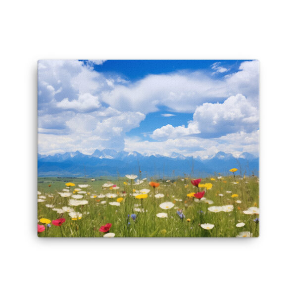 Meadow Whispers: A Collection of Vibrant Mountain Meadows Print Eleven - Image 2