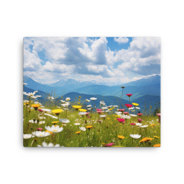 Meadow Whispers: A Collection of Vibrant Mountain Meadows Print Twelve - Image 2