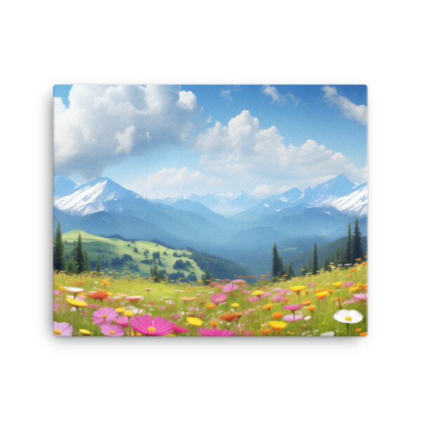 Meadow Whispers: A Collection of Vibrant Mountain Meadows Print Thirteen - Image 2