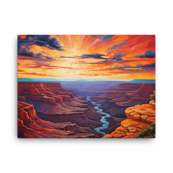 Canyon Reverie: A Collection of Sunsets Print Four - Image 3