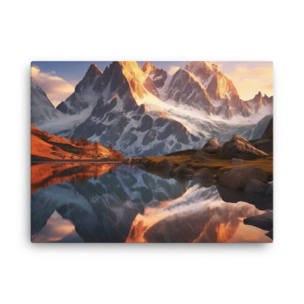 Alpine Majesty: A Collection of Breathtaking Mountain Sunsets Print Fourteen - Image 3