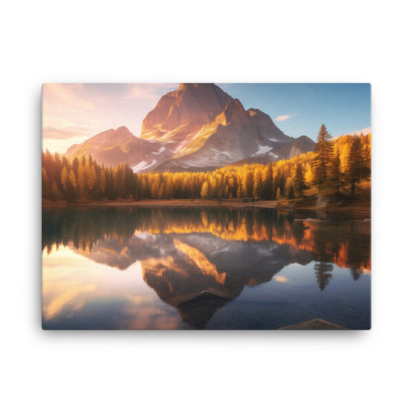 Alpine Majesty: A Collection of Breathtaking Mountain Sunsets Print Nineteen - Image 3