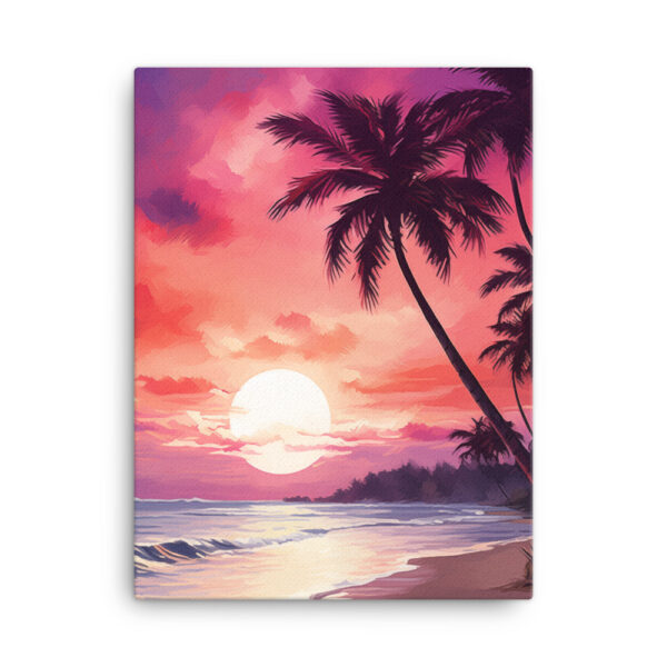 Tropical Twilight: A Collection of Luminous Beach Sunsets Print One - Image 3