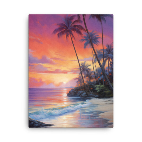 Tropical Twilight: A Collection of Luminous Beach Sunsets Print Two - Image 3