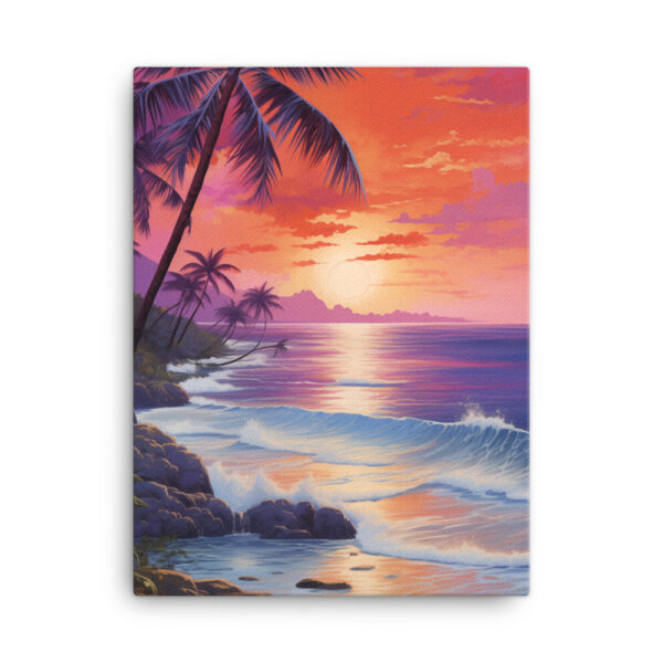 Tropical Twilight: A Collection of Luminous Beach Sunsets Print Three - Image 3