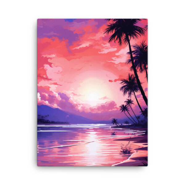 Tropical Twilight: A Collection of Luminous Beach Sunsets Print Eleven - Image 3