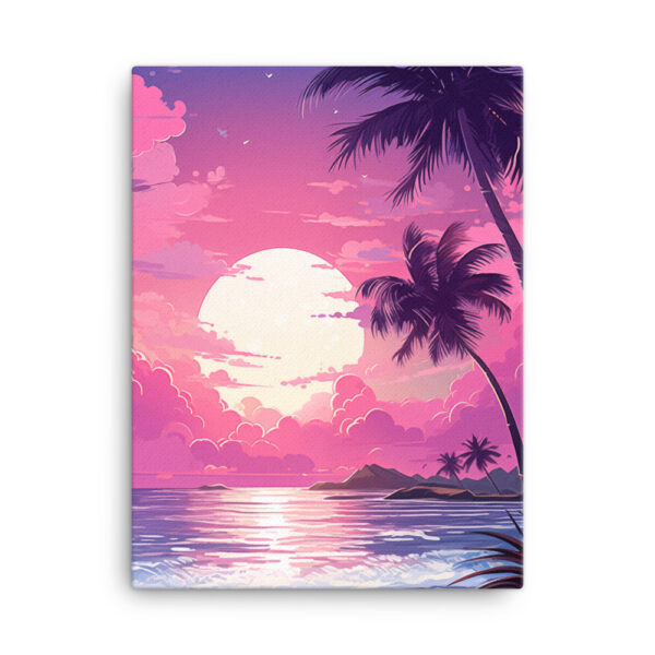 Tropical Twilight: A Collection of Luminous Beach Sunsets Print Sixteen - Image 3