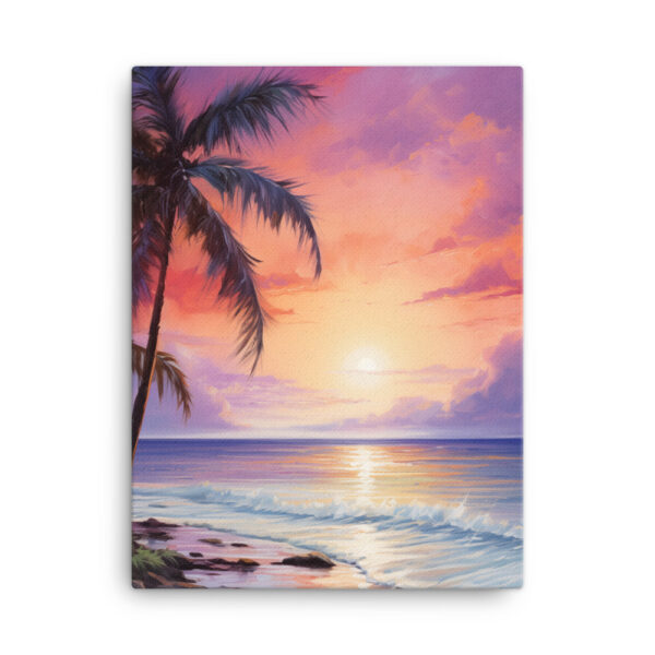 Tropical Twilight: A Collection of Luminous Beach Sunsets Print Twenty - Image 3