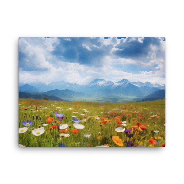 Meadow Whispers: A Collection of Vibrant Mountain Meadows Print Ten - Image 3