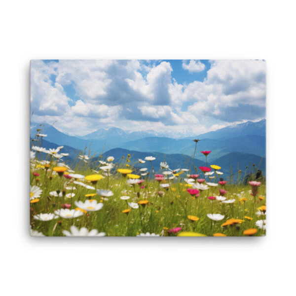 Meadow Whispers: A Collection of Vibrant Mountain Meadows Print Twelve - Image 3