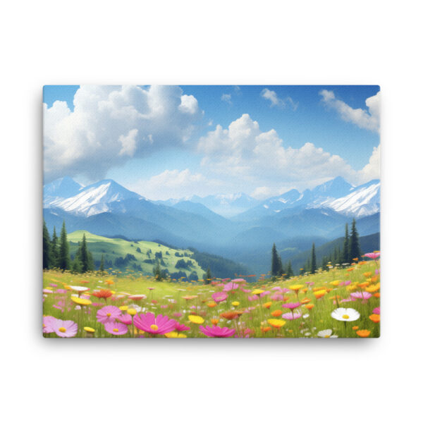 Meadow Whispers: A Collection of Vibrant Mountain Meadows Print Thirteen - Image 3