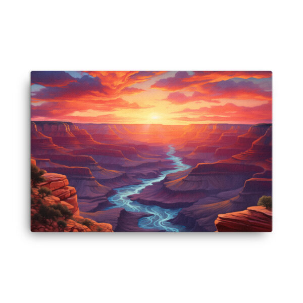 Canyon Reverie: A Collection of Sunsets Print One - Image 4