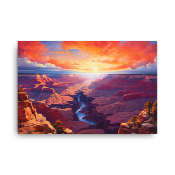 Canyon Reverie: A Collection of Sunsets Print Two - Image 4